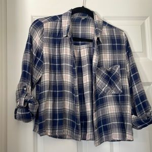 Cropped flannel
